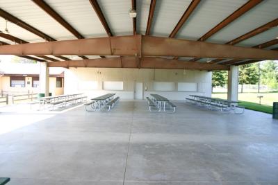 Large Pavilion inside